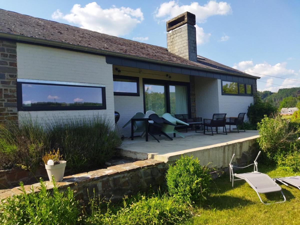Le Clos Des 3 - Vacances Avec Vue En Ardennes A 5 Kilometres De La Roche - Maison De 90 M2 Avec Chambres - Avec Magnifique Jardin Rendeux Exteriör bild